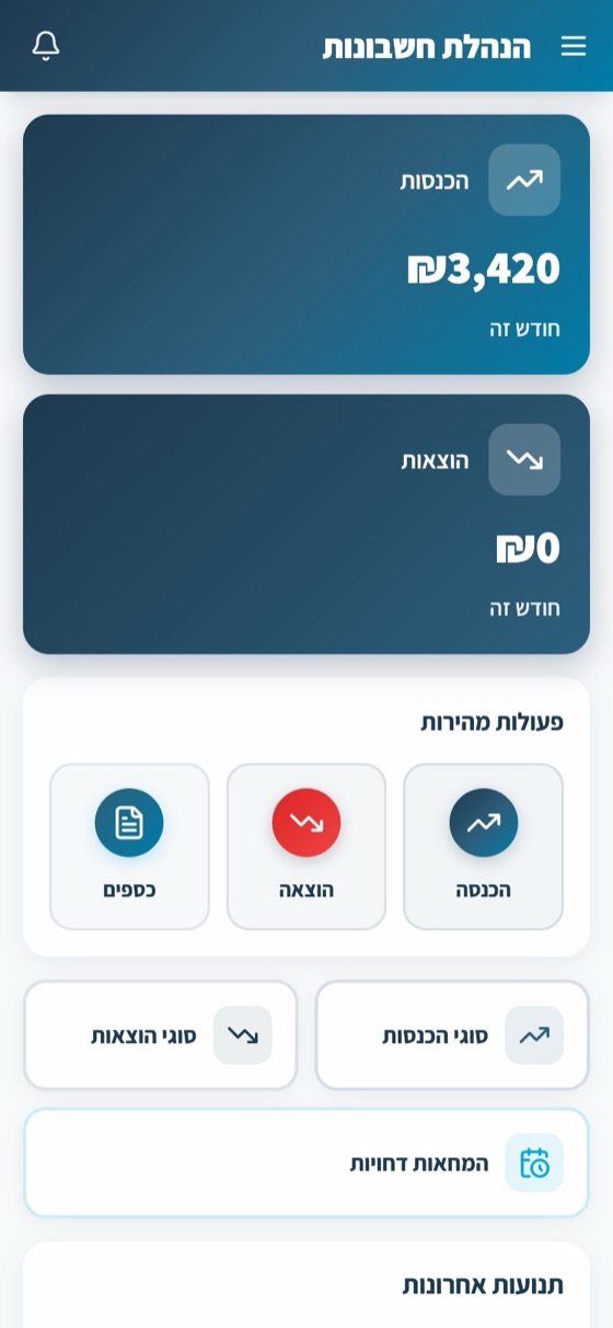 הנהלת חשבונות